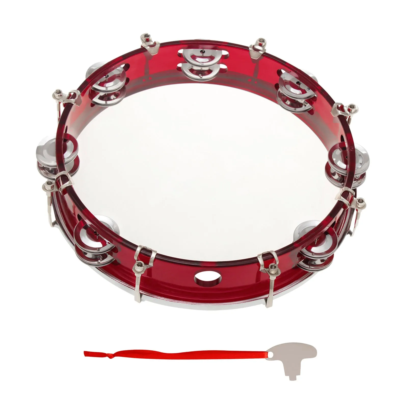 10 Inch Handheld Tambourine