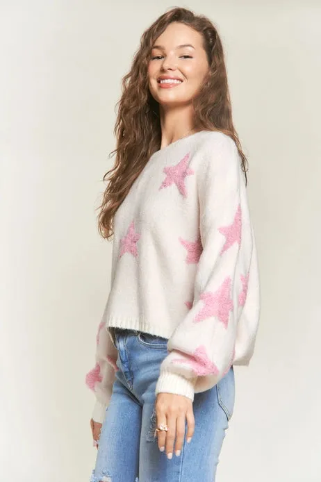 2TONE Star Sweater Top