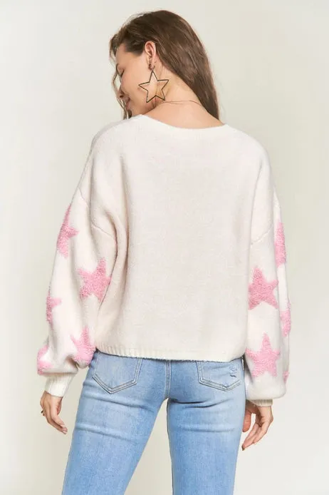 2TONE Star Sweater Top