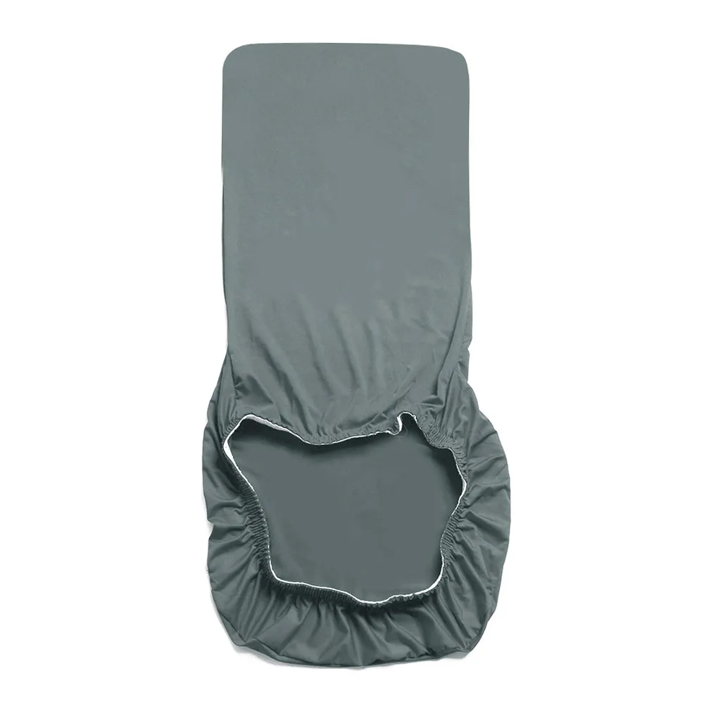4 Piece  Solid Colour Chair Cover