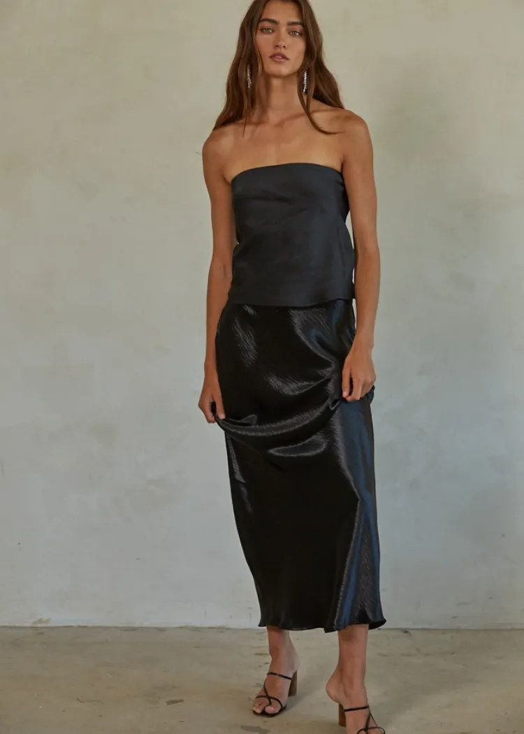 Amor Tube Top - Black ***FINAL SALE***
