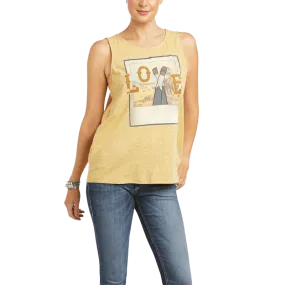 Ariat Women's Sleeveless Love Gold Tank-Top