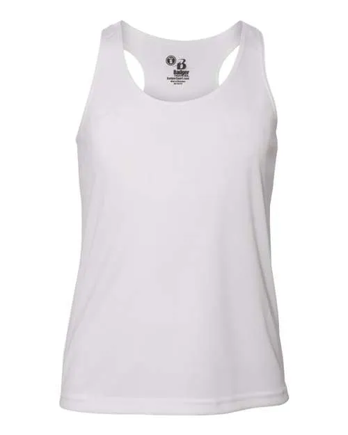 Badger Girls’ B-Core Racerback Tank Top