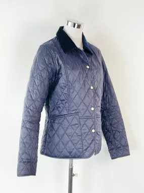 Barbour Navy Blue Liddesdale Quilted Jacket - AU12
