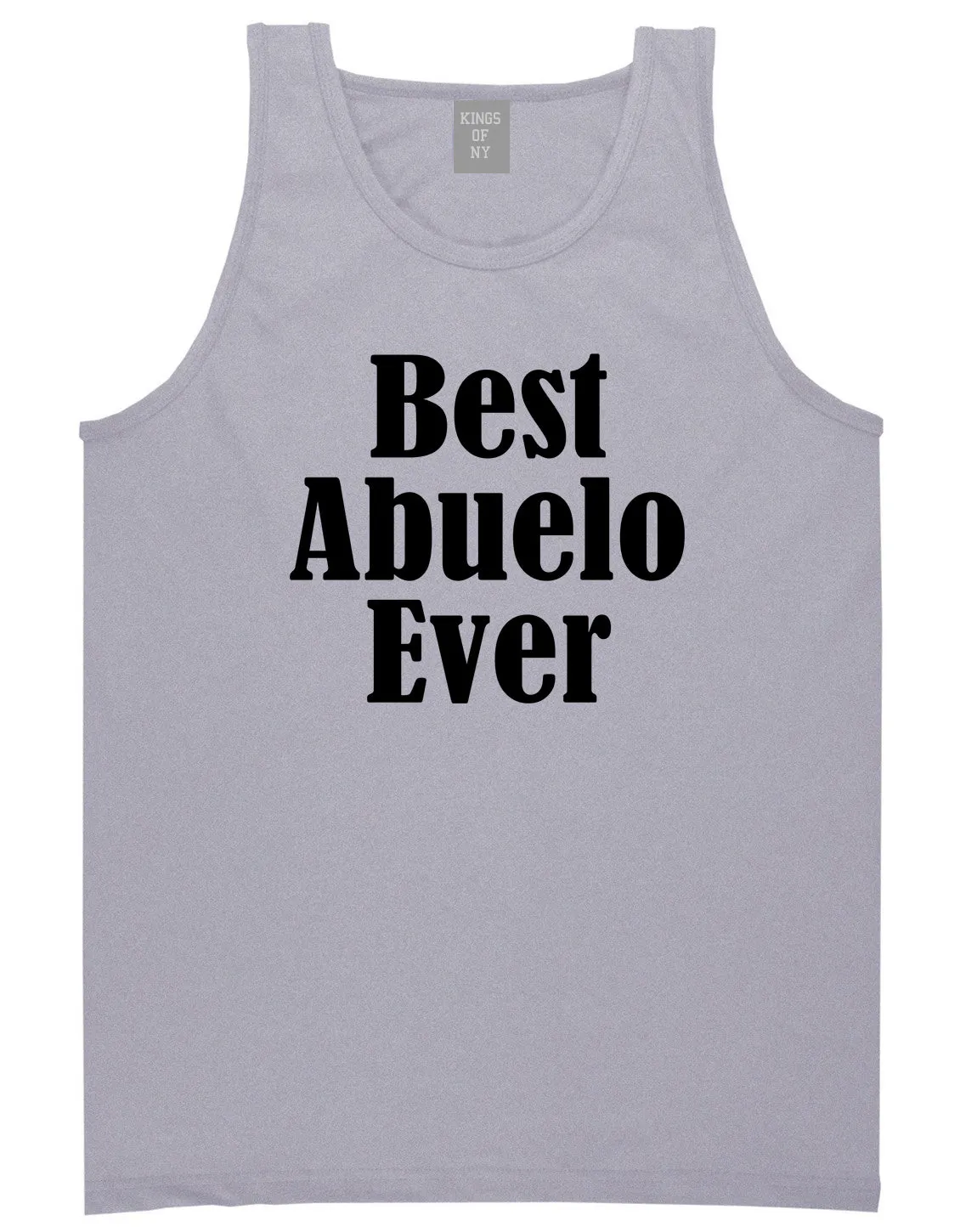 Best Abuelo Ever Grandpa Spanish Fathers Day Mens Tank Top Shirt