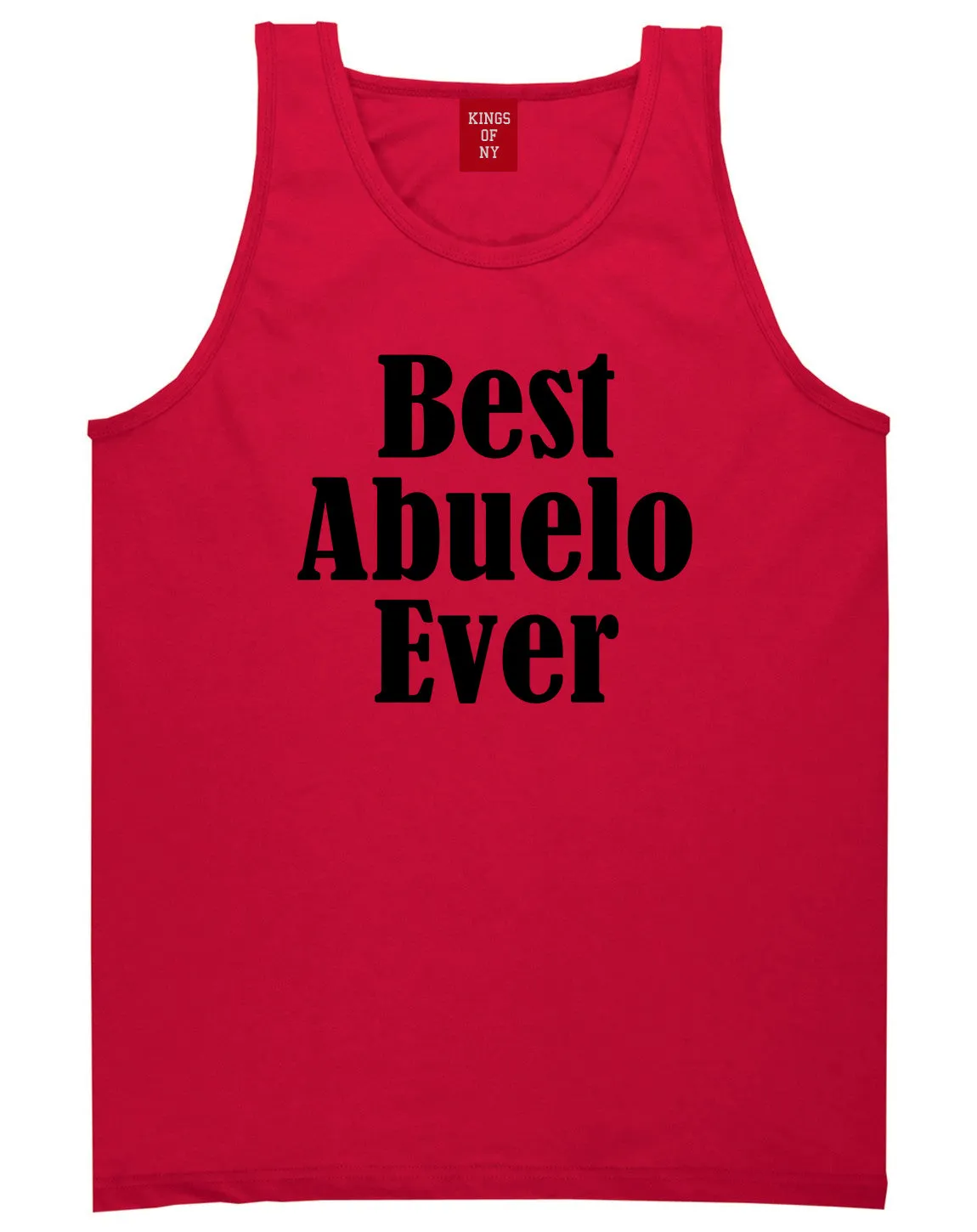 Best Abuelo Ever Grandpa Spanish Fathers Day Mens Tank Top Shirt