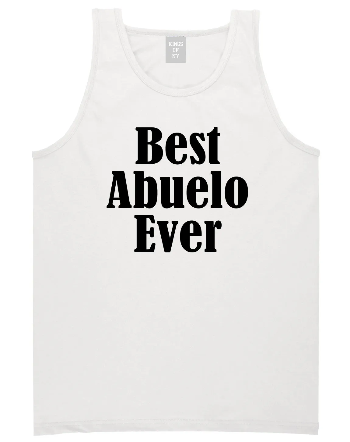 Best Abuelo Ever Grandpa Spanish Fathers Day Mens Tank Top Shirt