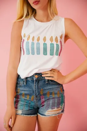 BIRTHDAY CANDLES TANK
