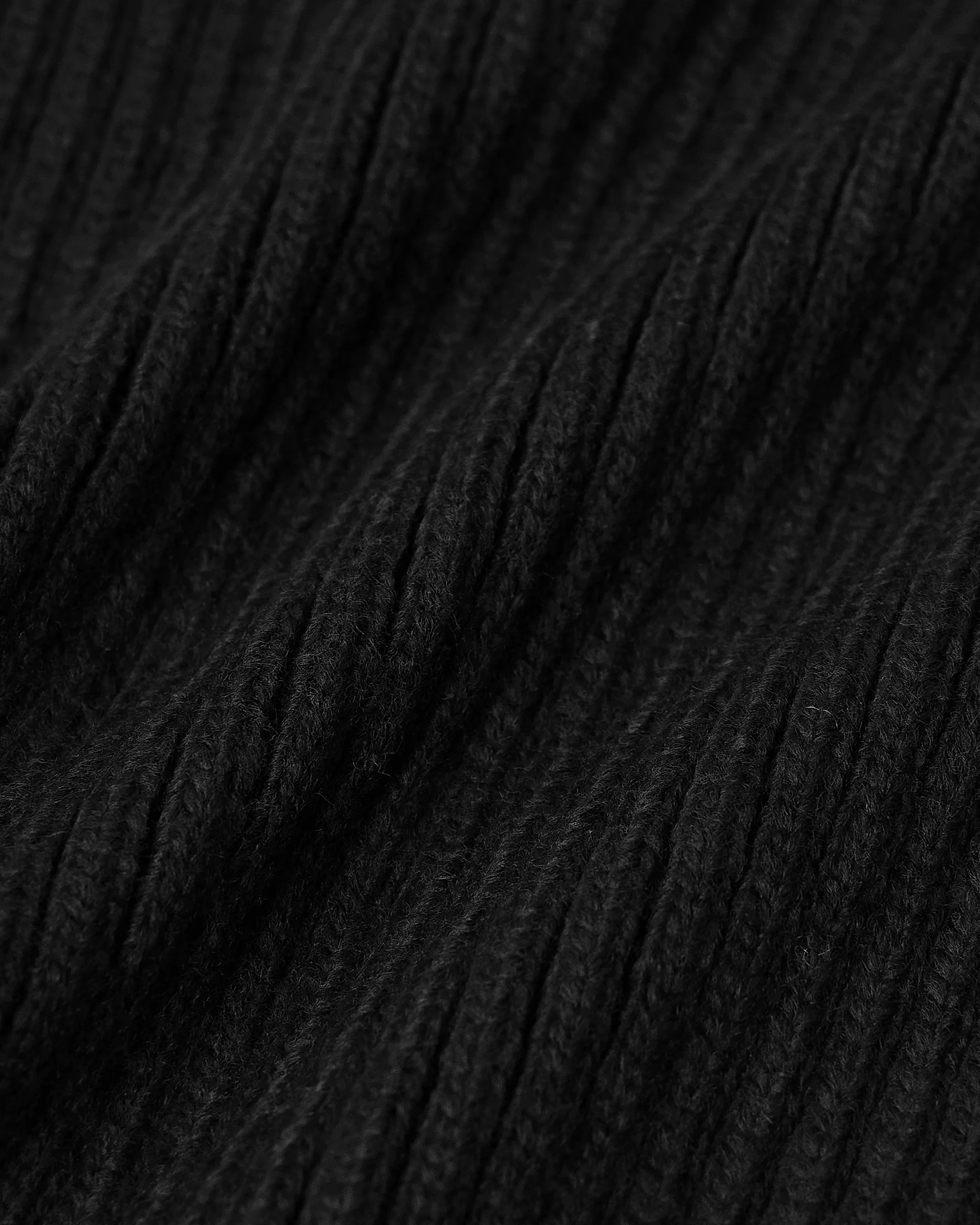 Black Sweater Scarf