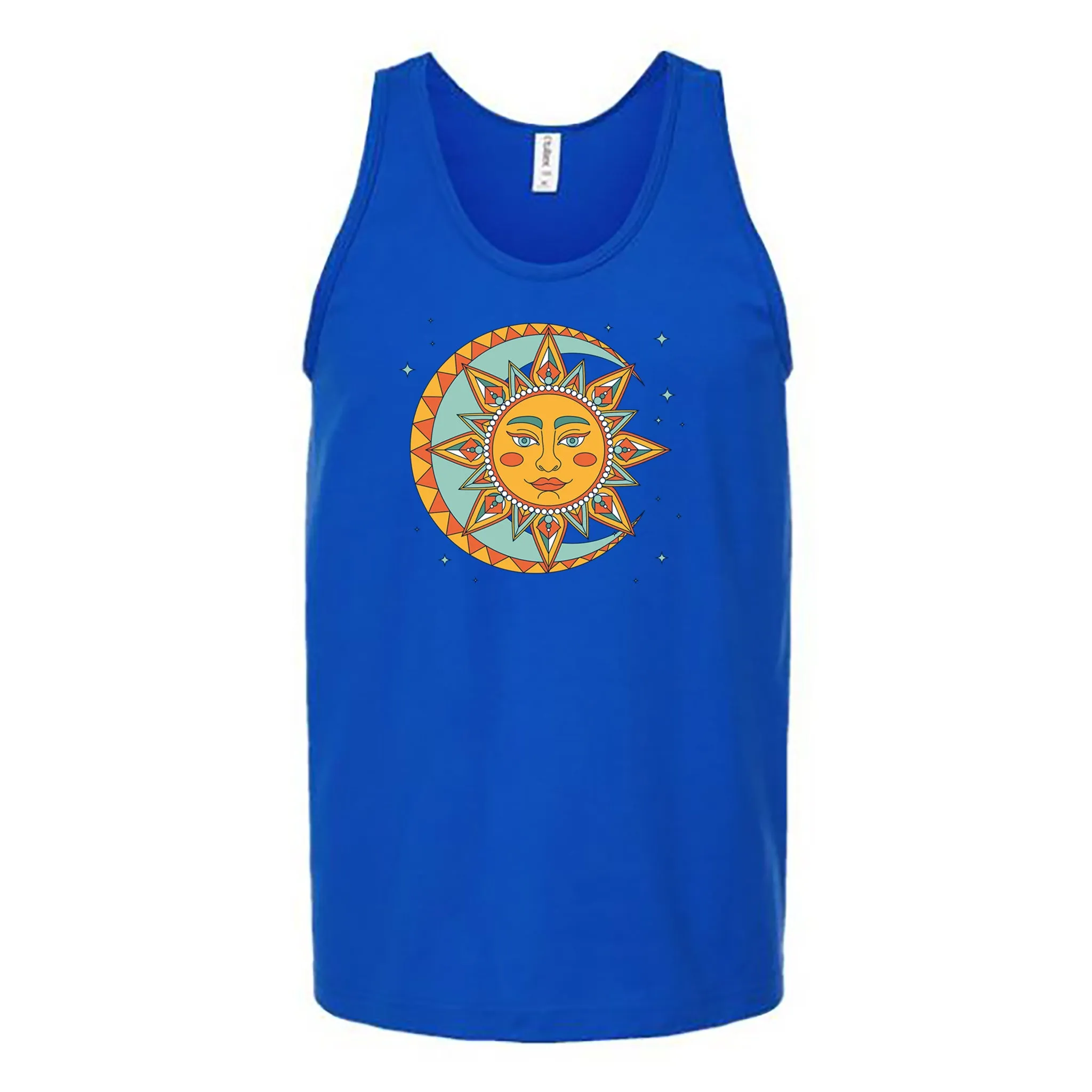 Boho Lunar Sun Unisex Tank Top