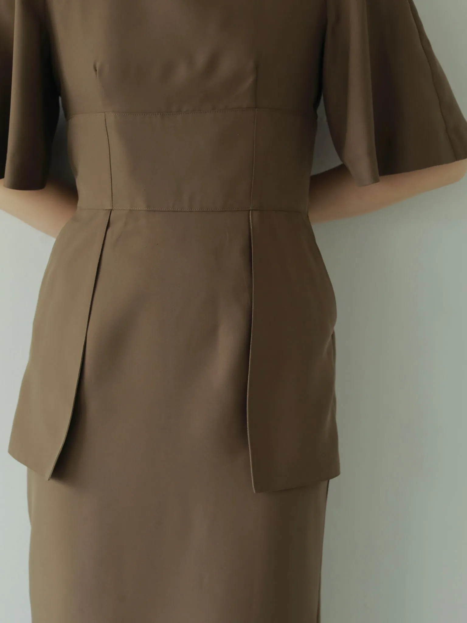 CAPE SLEEVE DRESS