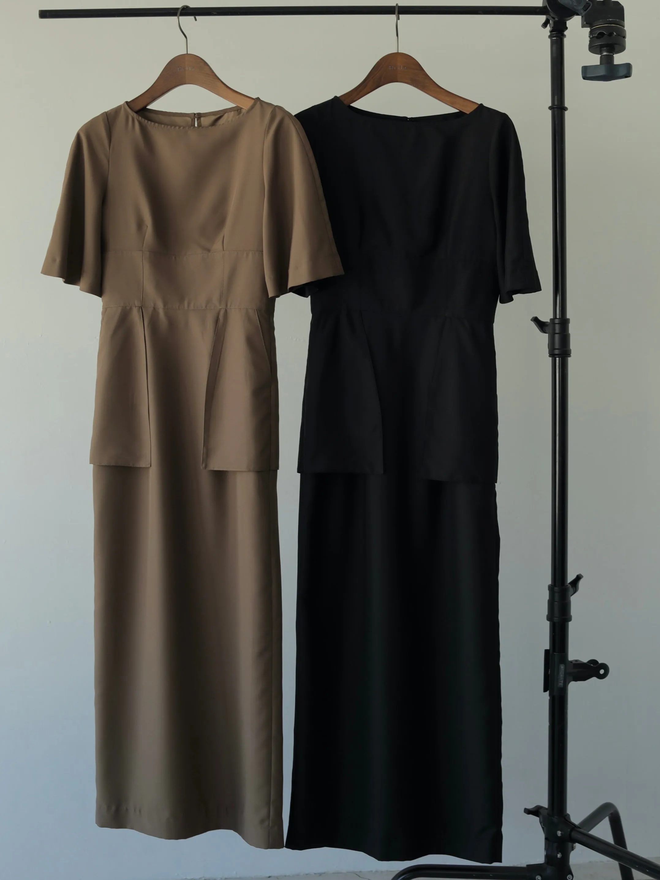 CAPE SLEEVE DRESS