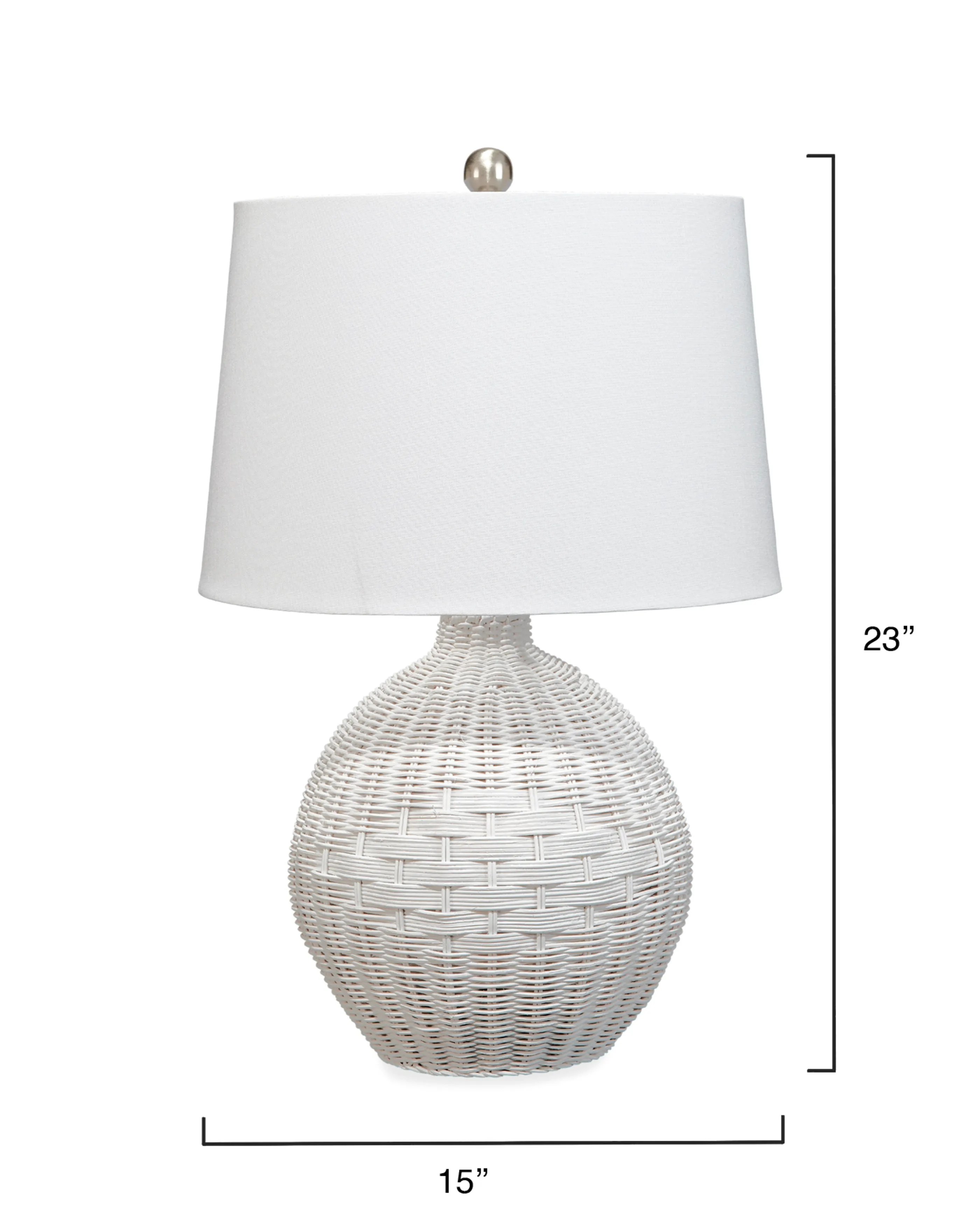Cape Table Lamp White