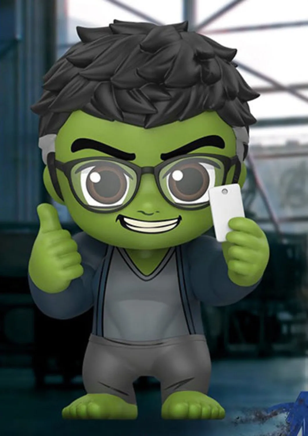 COSBABY AVENGERS ENDGAME HULK (CASUAL WEAR VERSION) BOBBLE-HEAD - COSB668