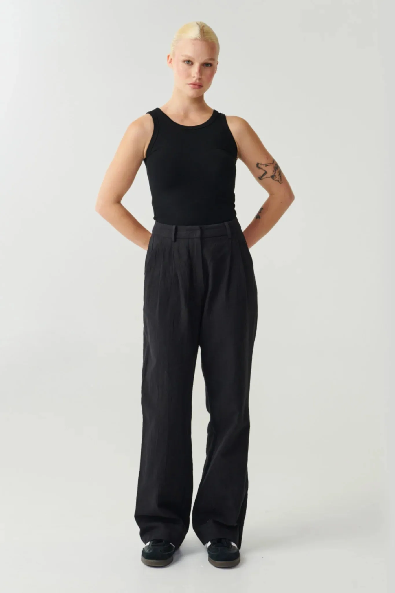 Eve Racer Tank- Black