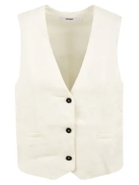Gilet Donna con tasche a filetto