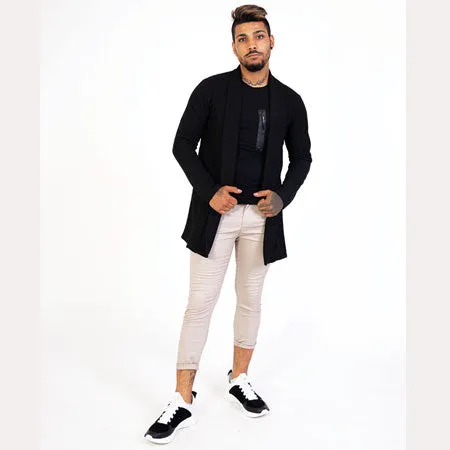 Gilet Oversize 6882 Noir