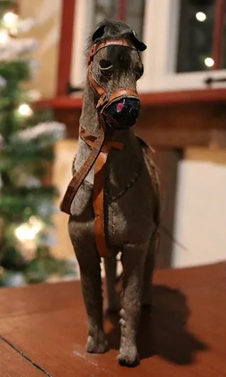 Horse Pull Toy and Paint Decorated Cart Fantastic