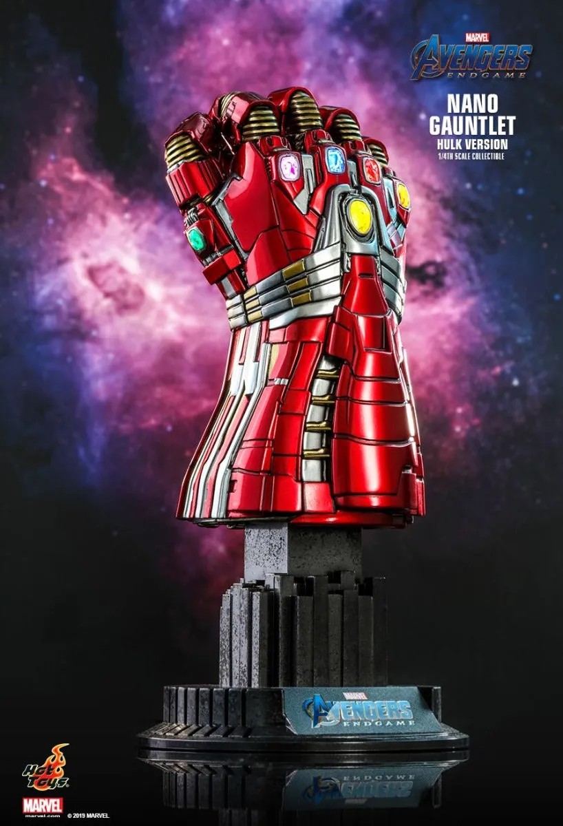 HOT TOYS AVENGERS MARVEL : ENDGAME NANO GAUNTLET (HULK VERSION) COLLECTIBLE 1/4 ACS009