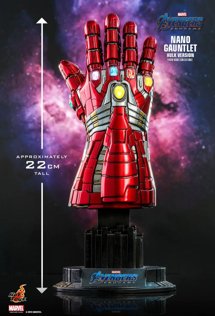 HOT TOYS AVENGERS MARVEL : ENDGAME NANO GAUNTLET (HULK VERSION) COLLECTIBLE 1/4 ACS009