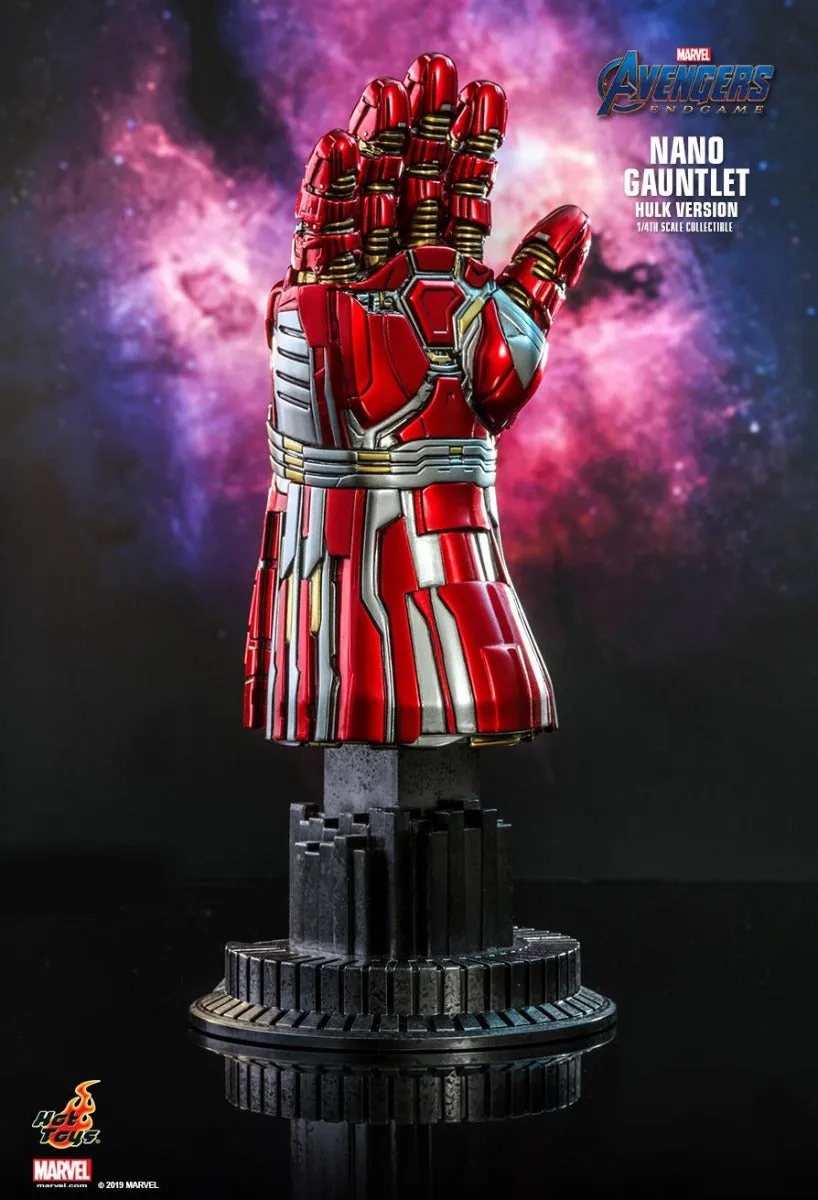 HOT TOYS AVENGERS MARVEL : ENDGAME NANO GAUNTLET (HULK VERSION) COLLECTIBLE 1/4 ACS009