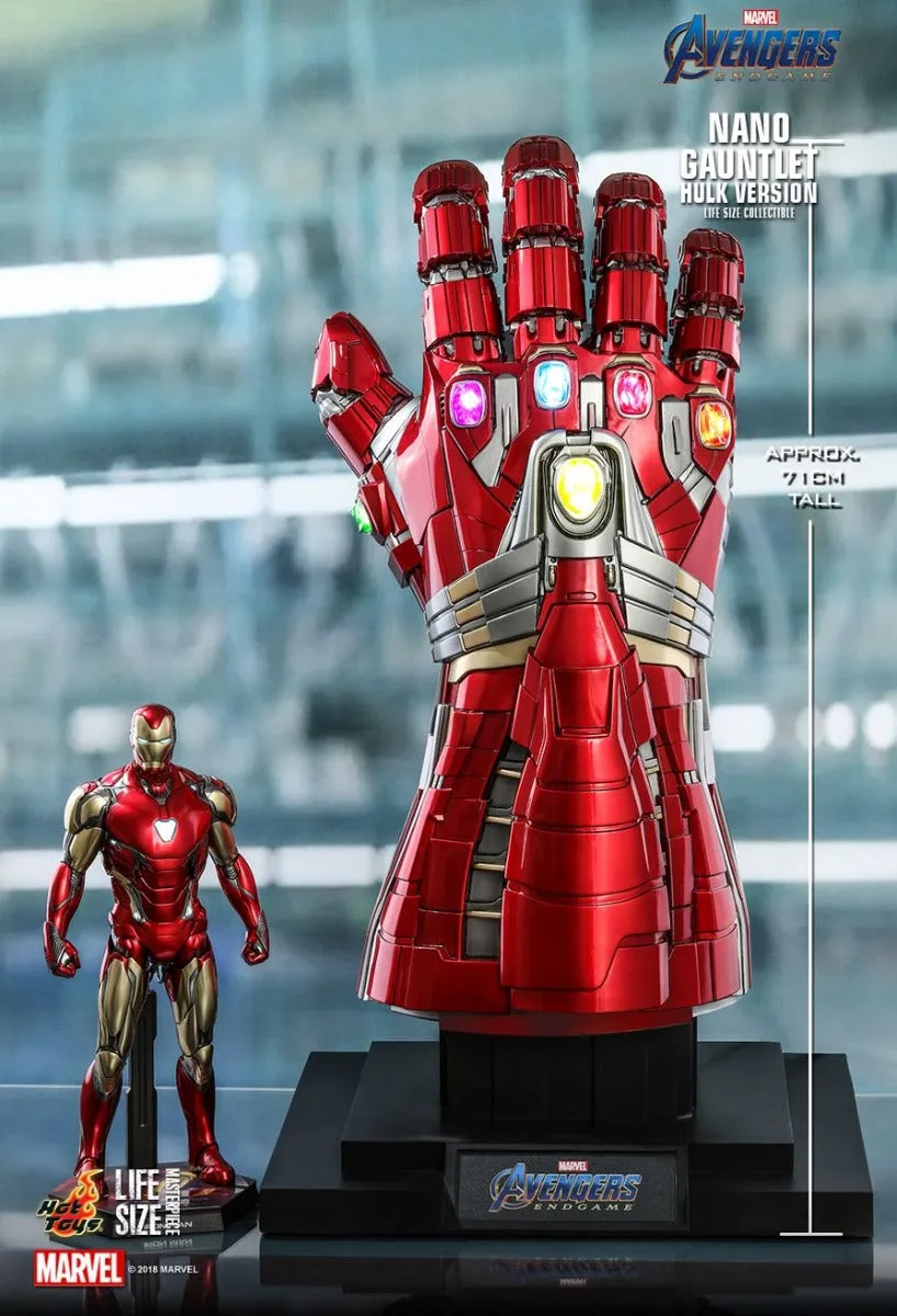 HOT TOYS MARVEL  AVENGERS ENDGAME NANO GAUNTLET (HULK VERSION) LIFE-SIZE COLLECTIBLE - LMS008