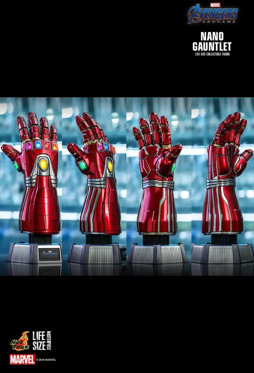 HOT TOYS MARVEL  AVENGERS ENDGAME NANO GAUNTLET LIFE-SIZE COLLECTIBLE 1/1 SCALE - LMS007