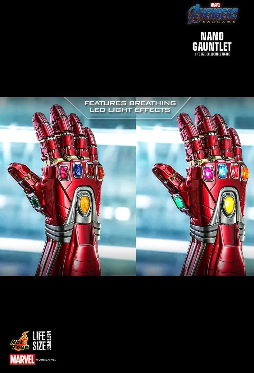 HOT TOYS MARVEL  AVENGERS ENDGAME NANO GAUNTLET LIFE-SIZE COLLECTIBLE 1/1 SCALE - LMS007