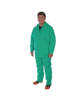 Liberty-PVC/NYLON/PVC 2 PIECE GREEN ACID SUIT