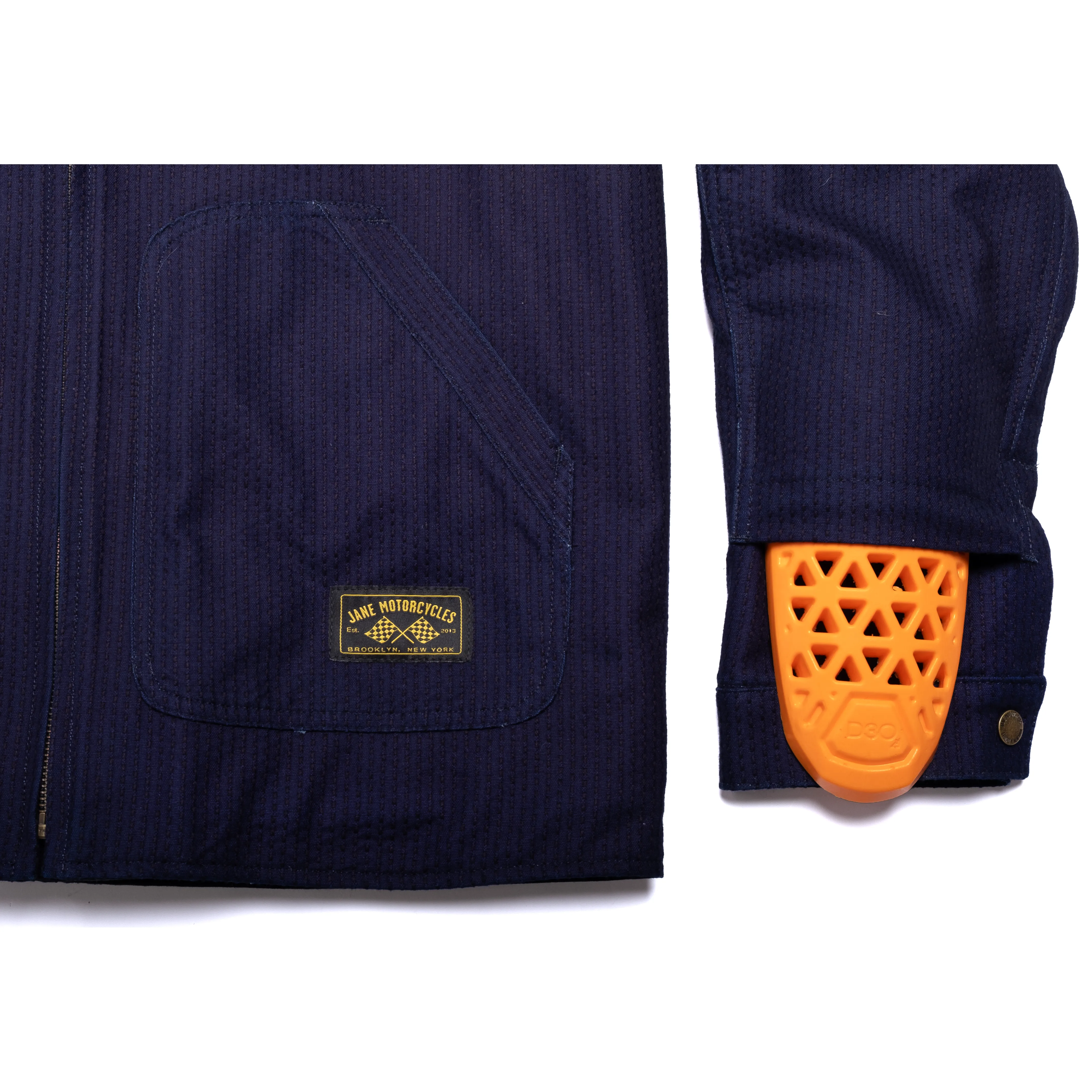Lined Mechanic's Jacket - Sashiko