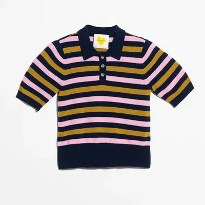 Lonny Polo Sweater Stripe