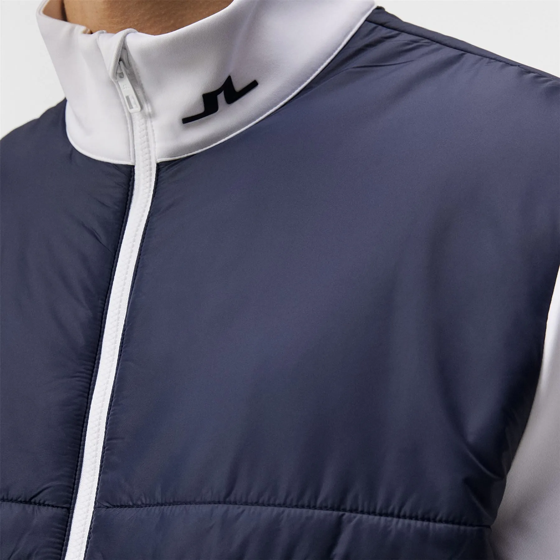 Martino LX Mid Quilted Hooded Hybrid Jacket JL Navy - SS24