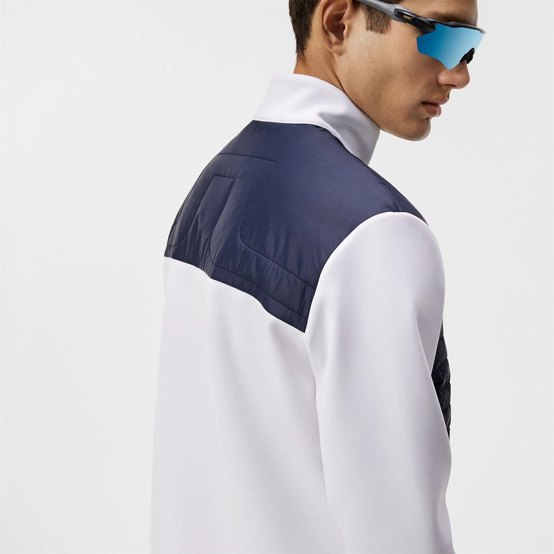 Martino LX Mid Quilted Hooded Hybrid Jacket JL Navy - SS24