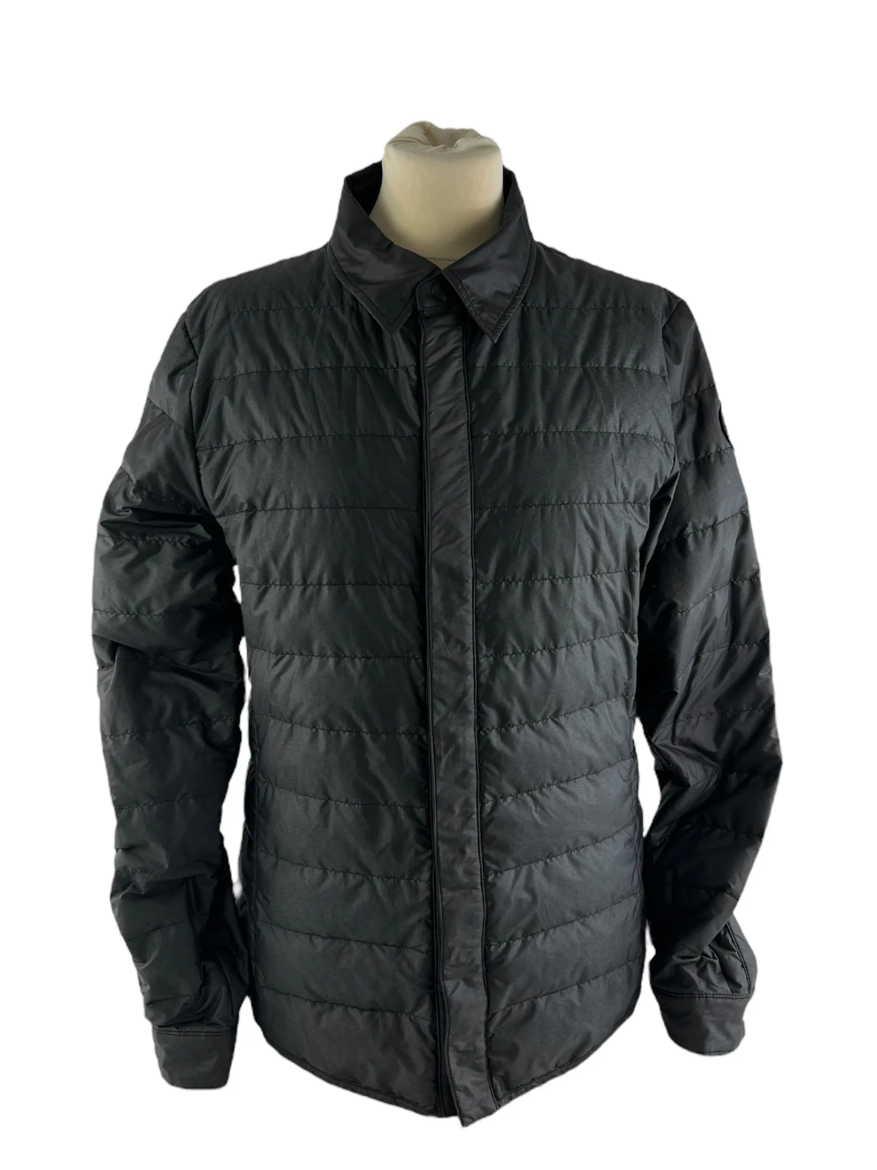 Mens Canada Goose Black Quilted Jacket - Medium
