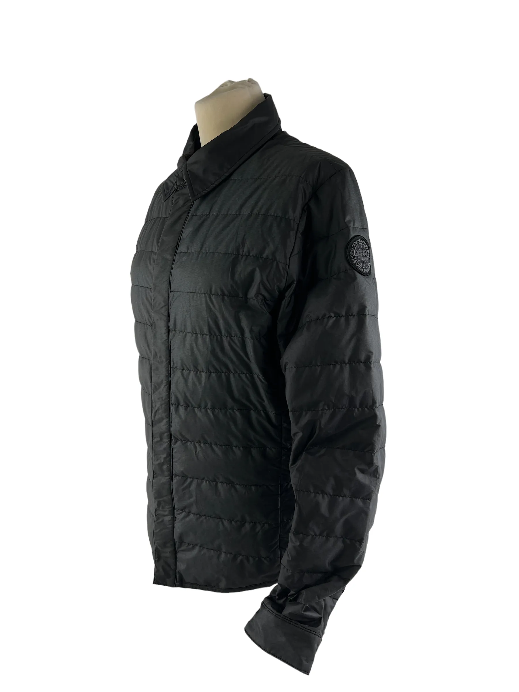 Mens Canada Goose Black Quilted Jacket - Medium