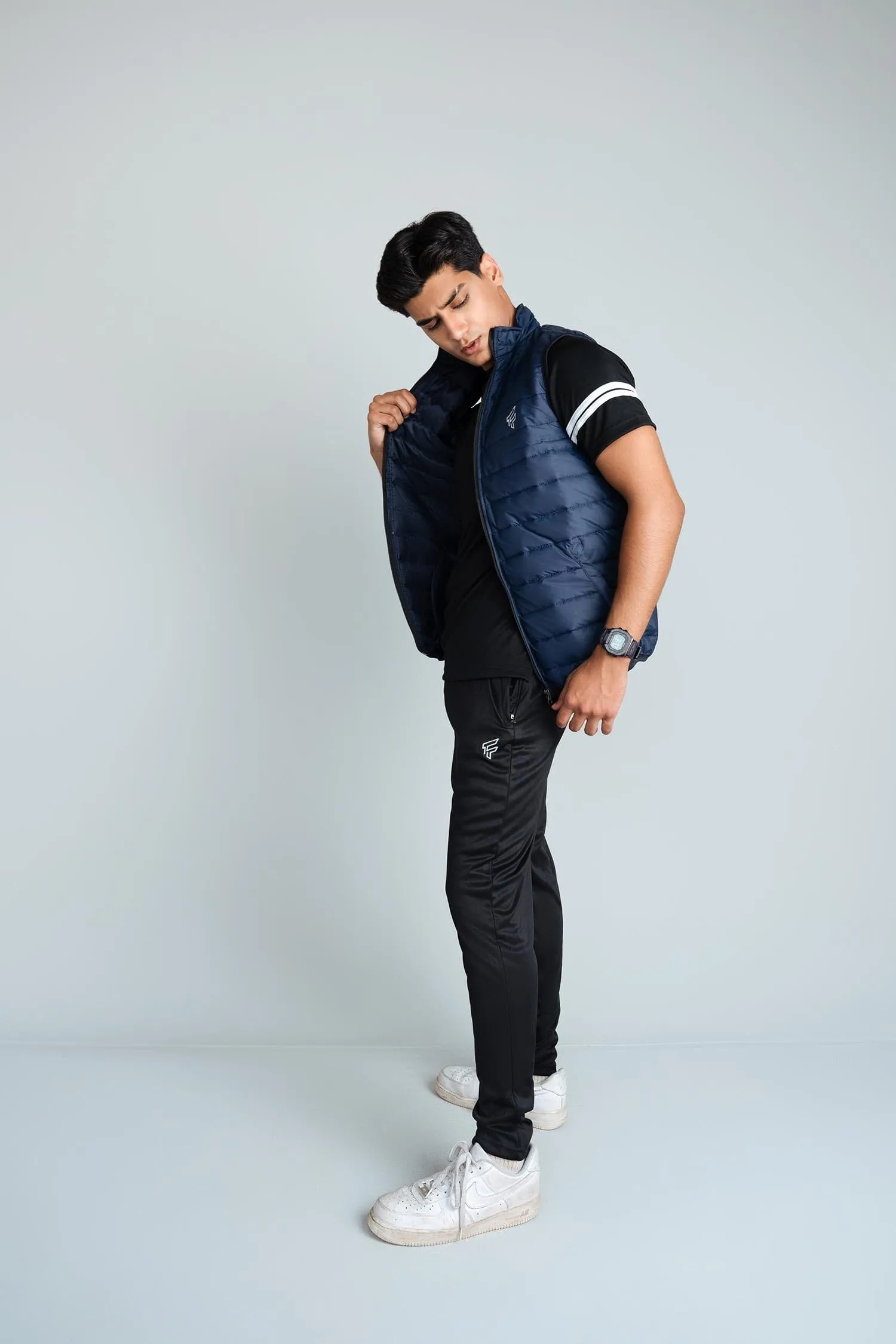 Men's F Printed Minor Fault Puffer Gilet