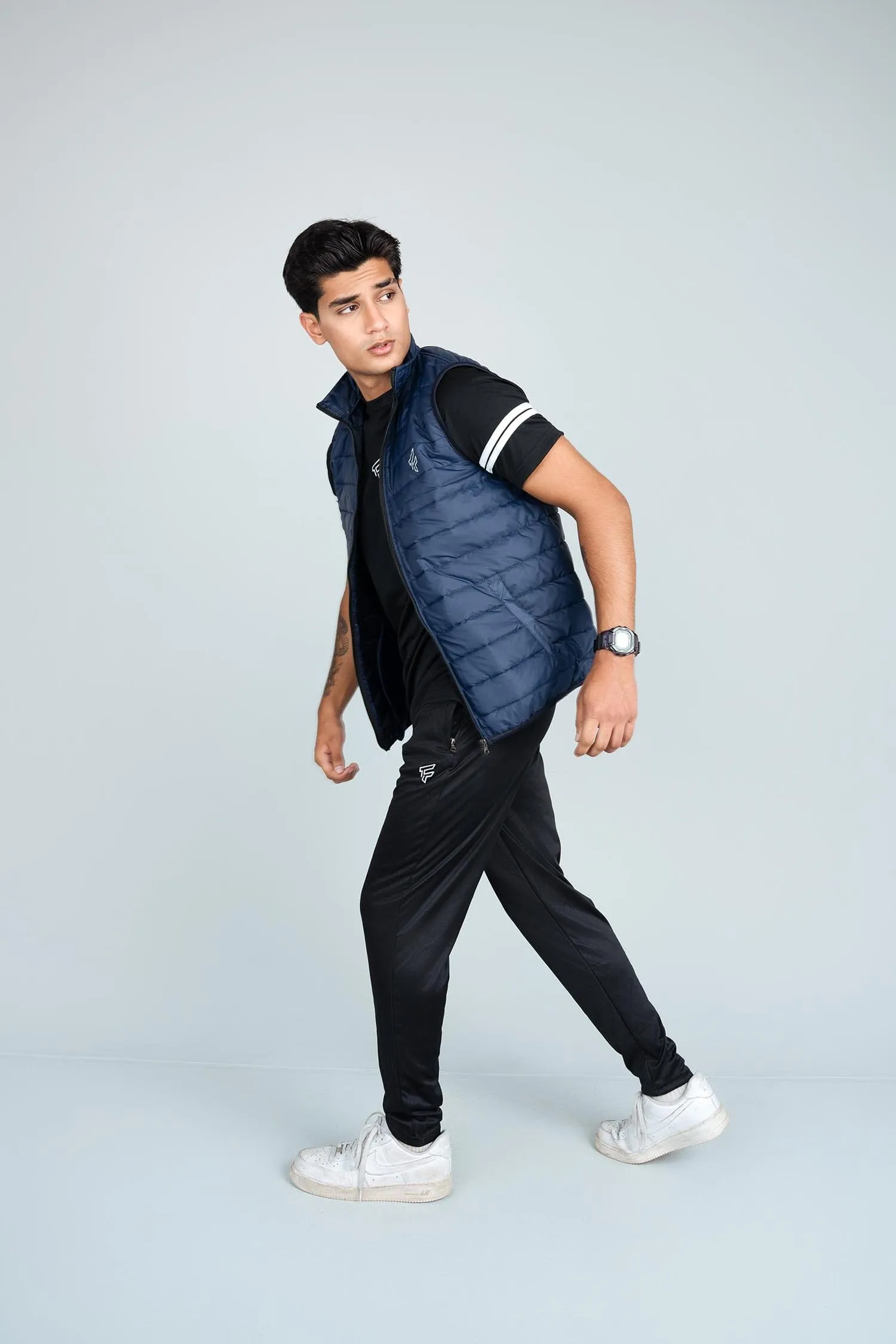 Men's F Printed Minor Fault Puffer Gilet