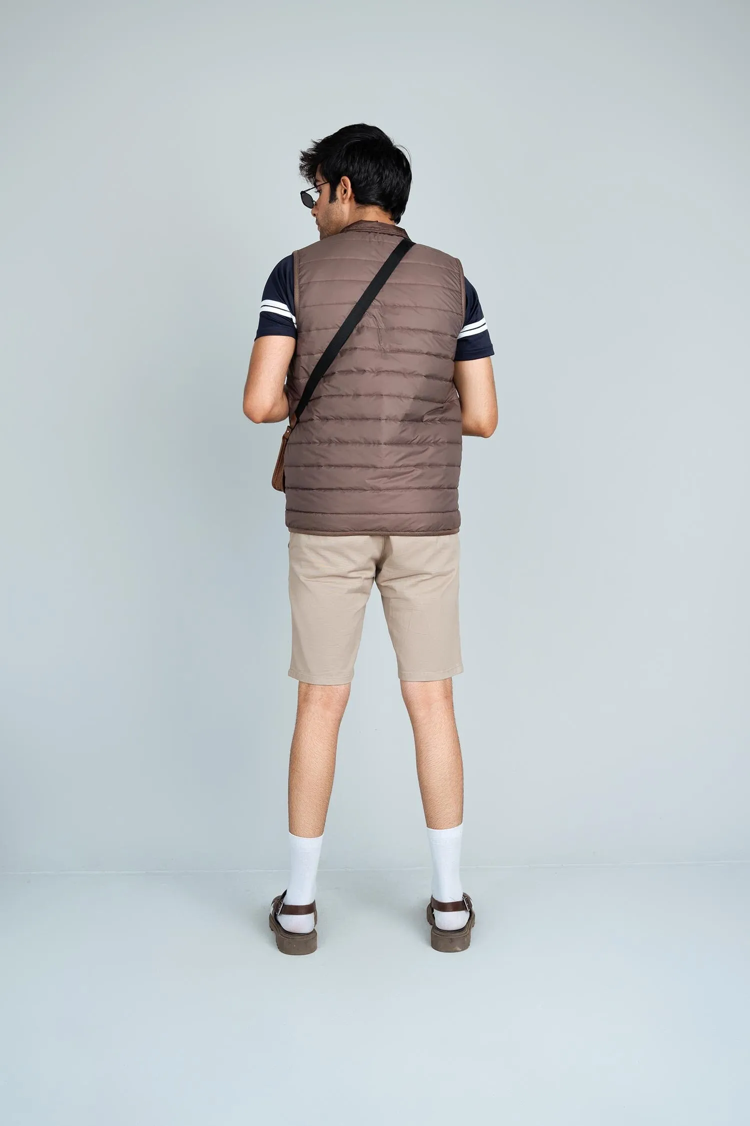 Men's F Printed Minor Fault Puffer Gilet