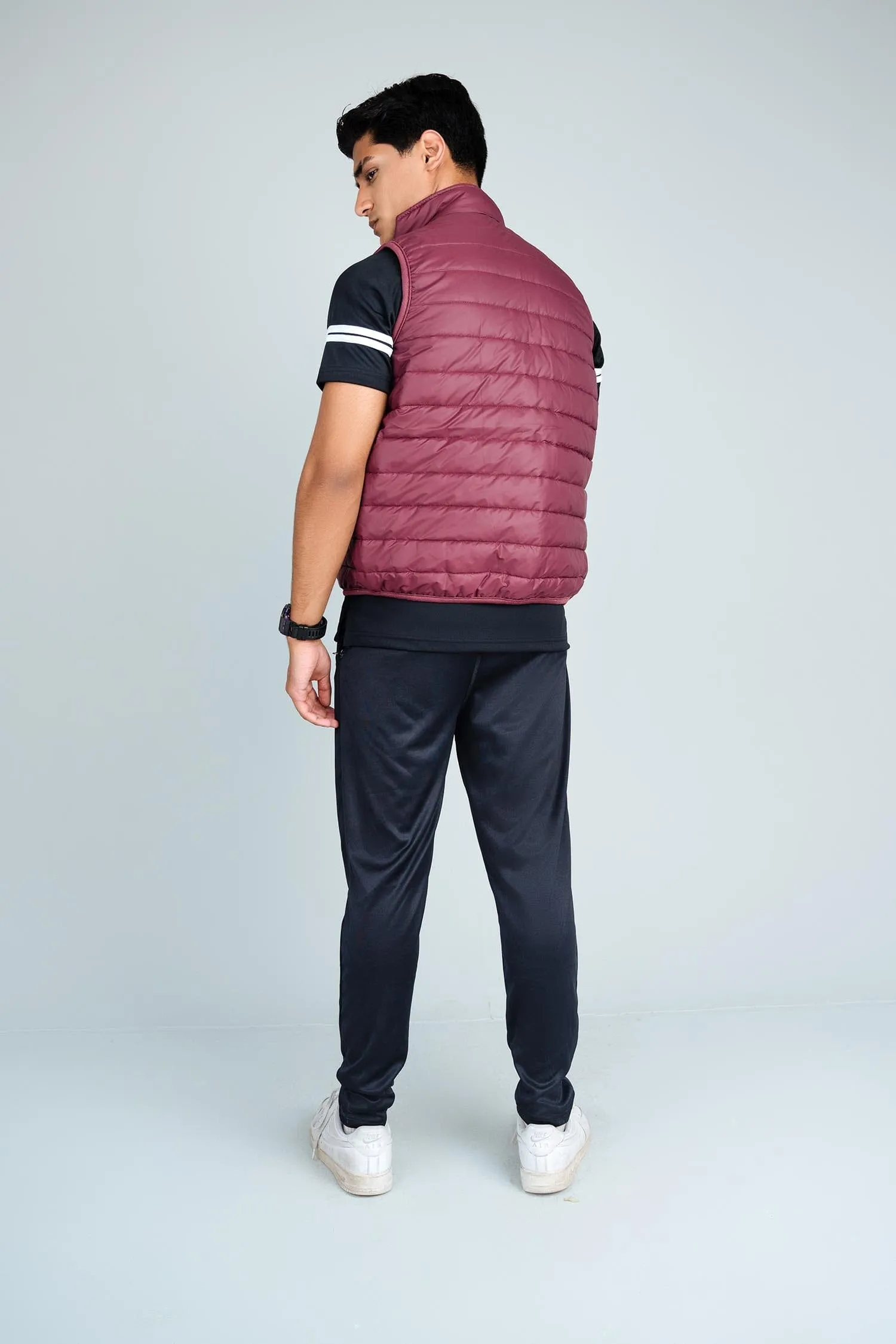 Men's F Printed Minor Fault Puffer Gilet