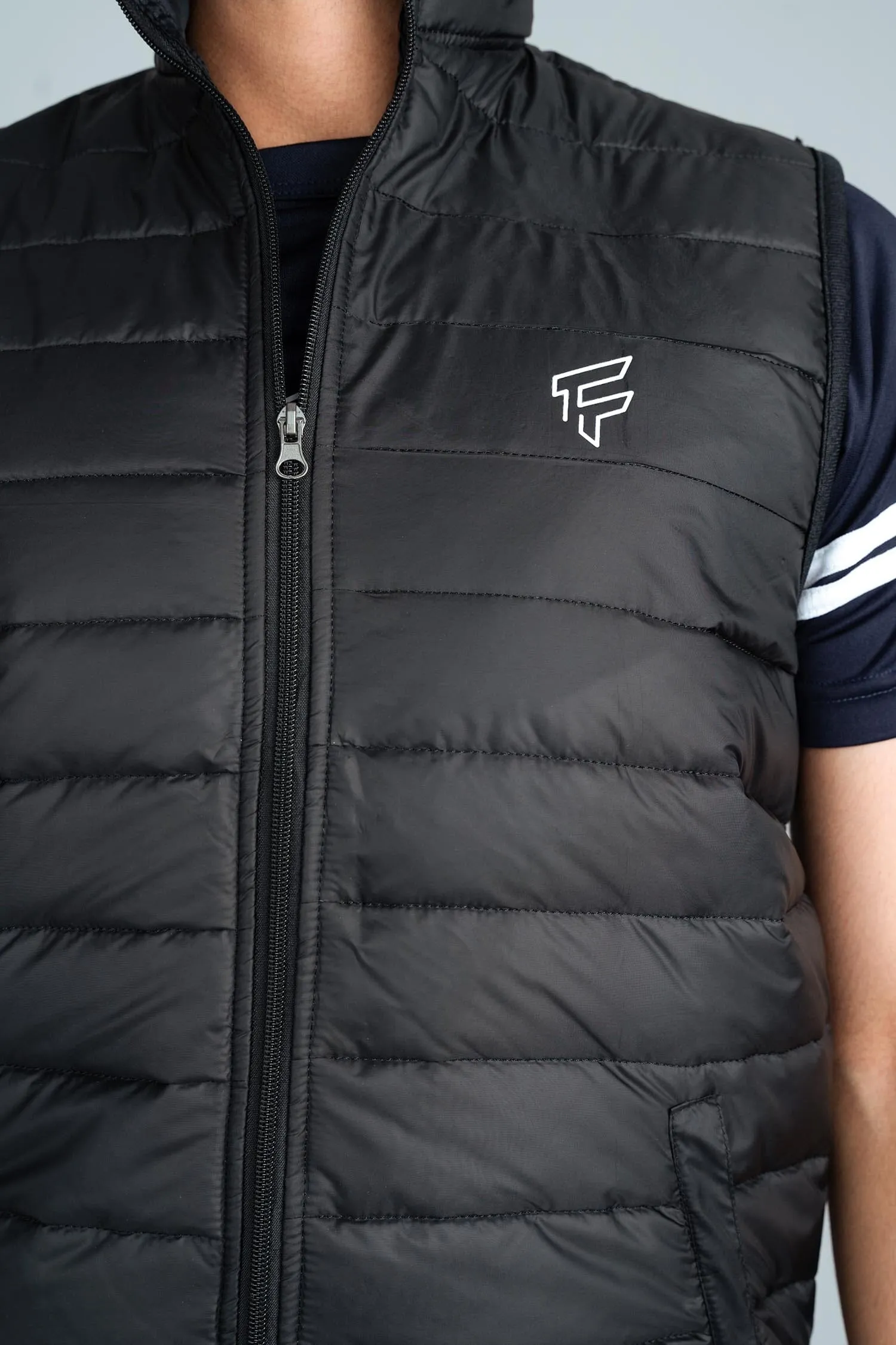 Men's F Printed Minor Fault Puffer Gilet