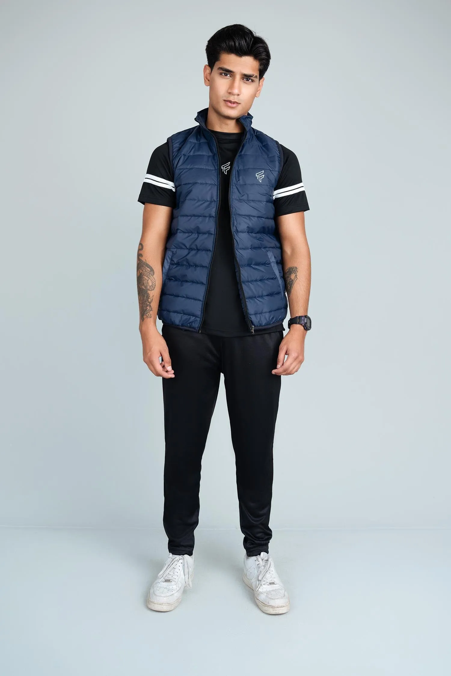 Men's F Printed Minor Fault Puffer Gilet
