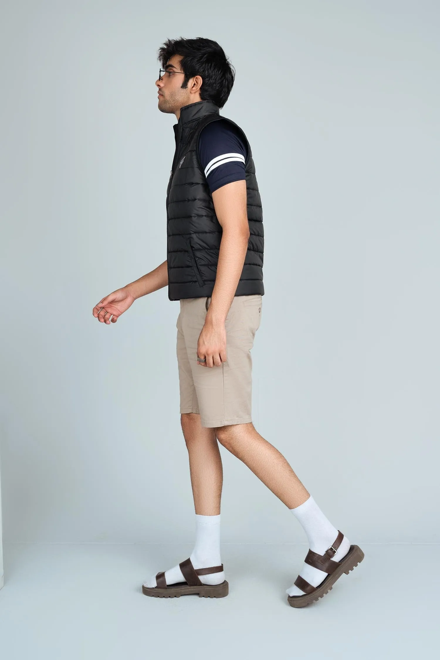 Men's F Printed Minor Fault Puffer Gilet