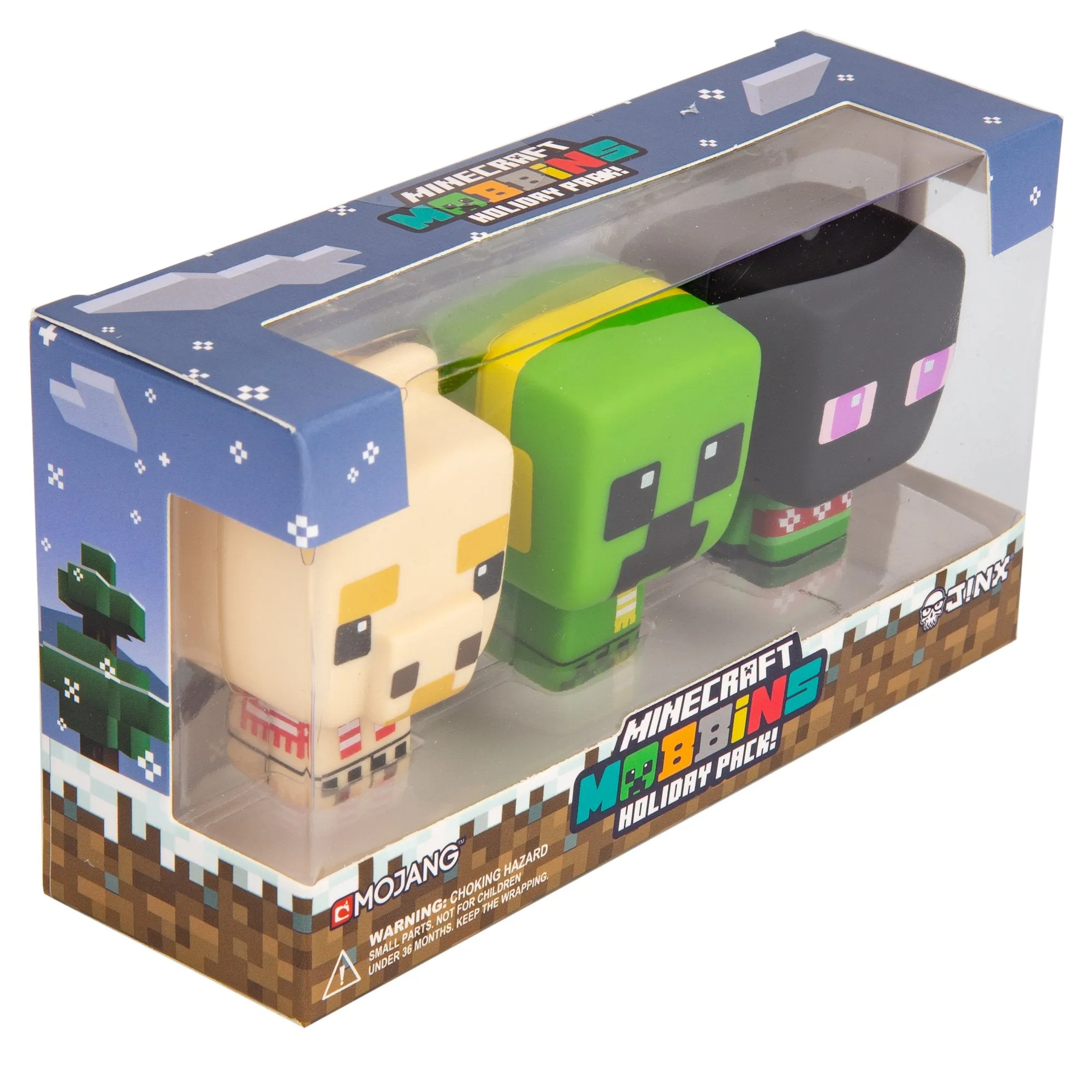 Minecraft Mobbins Holiday 3-Pack