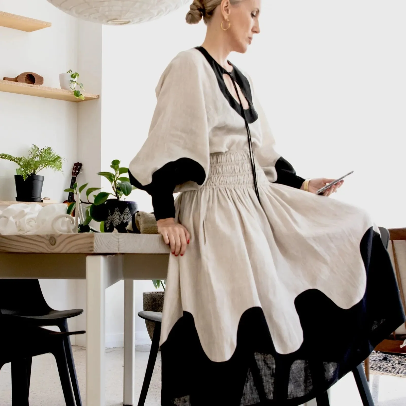Pattern Fantastique - Harmonic Set Top and Skirt