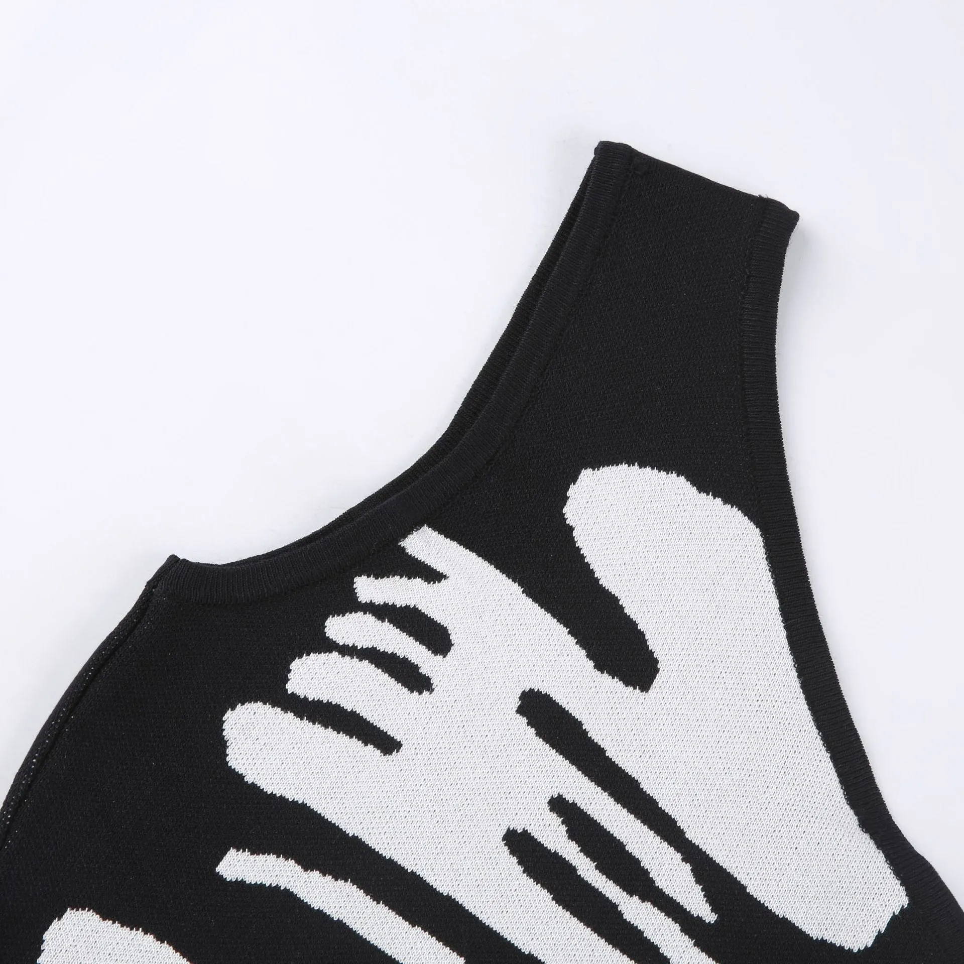Pre Order:  Cow Print Dress One Shoulder Dress - @arsenenoe