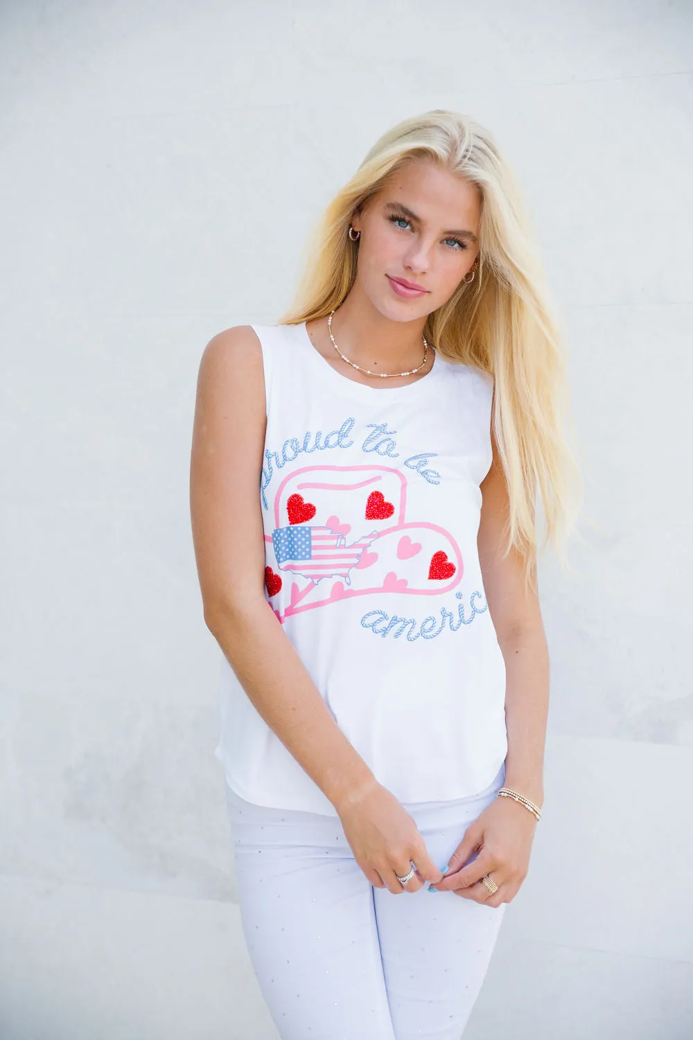 PROUD TO BE AMERICAN TANK