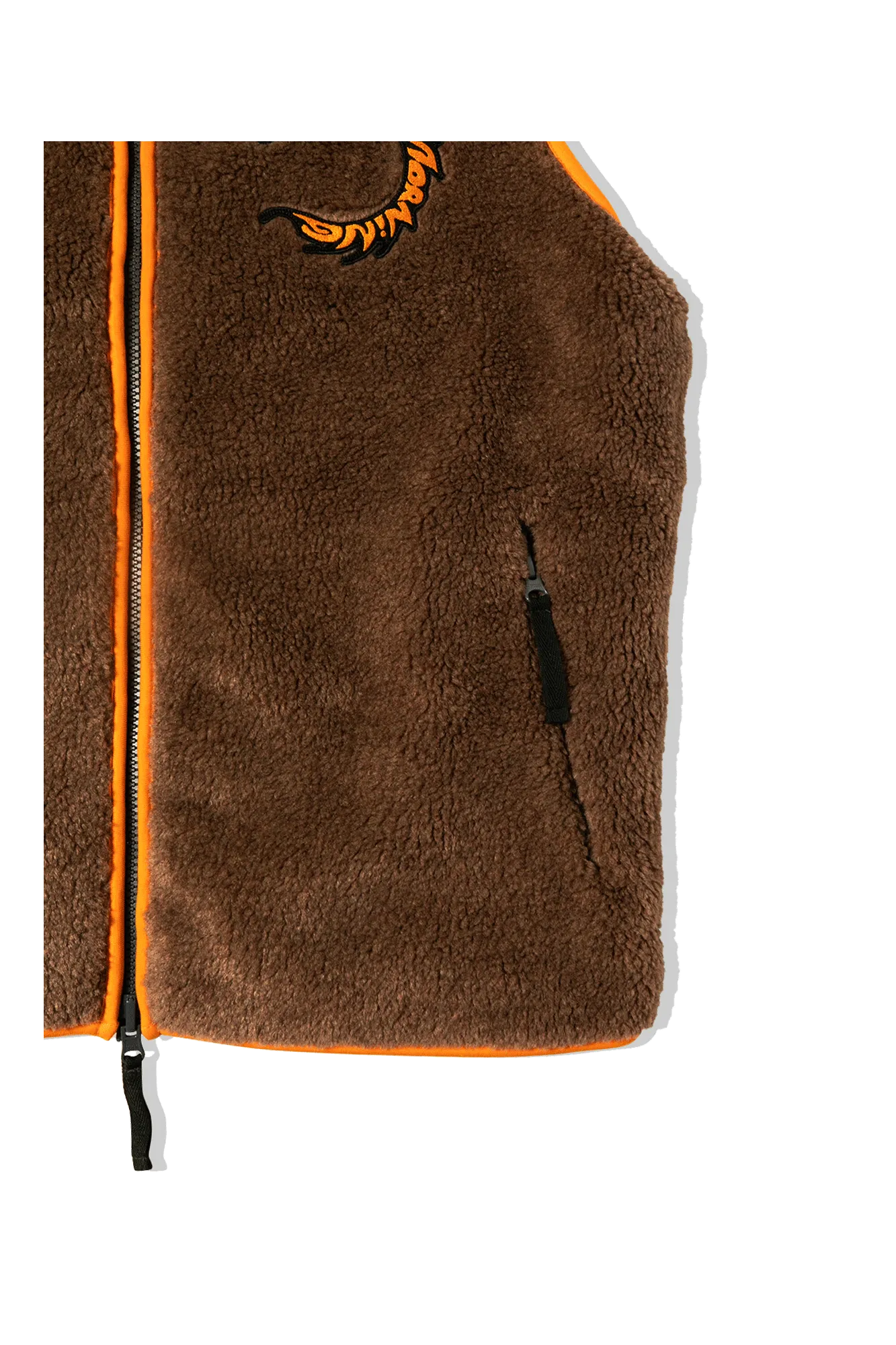 Reversible Polar Fleece Zip Thru Vest