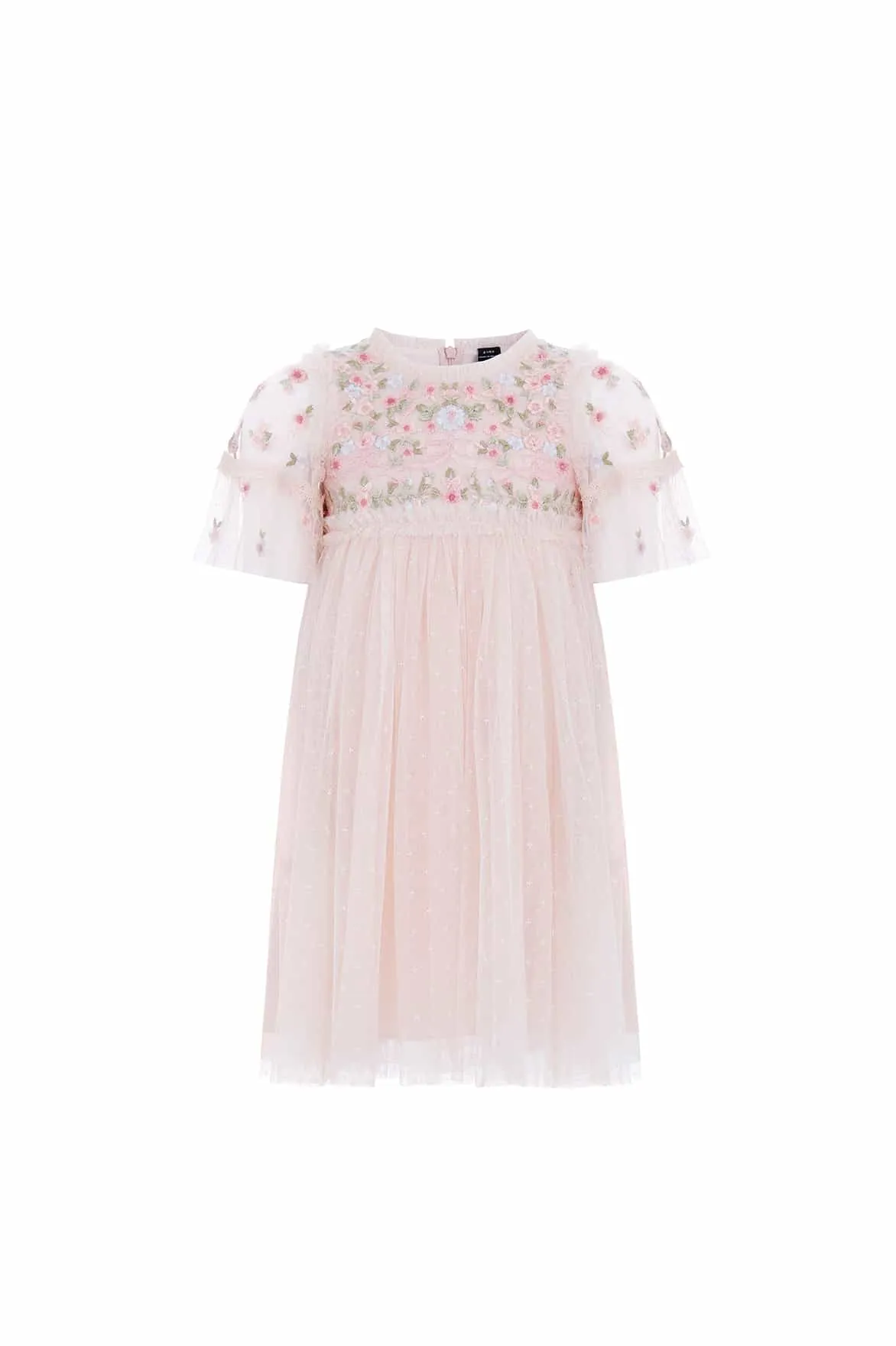 Ribbon Bouquet Bodice Kids Dress