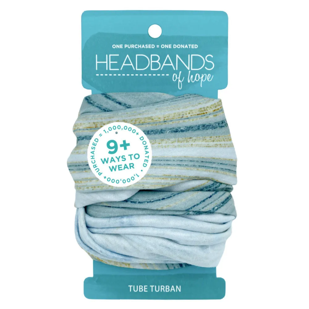 Silver Quartz Tube Turban