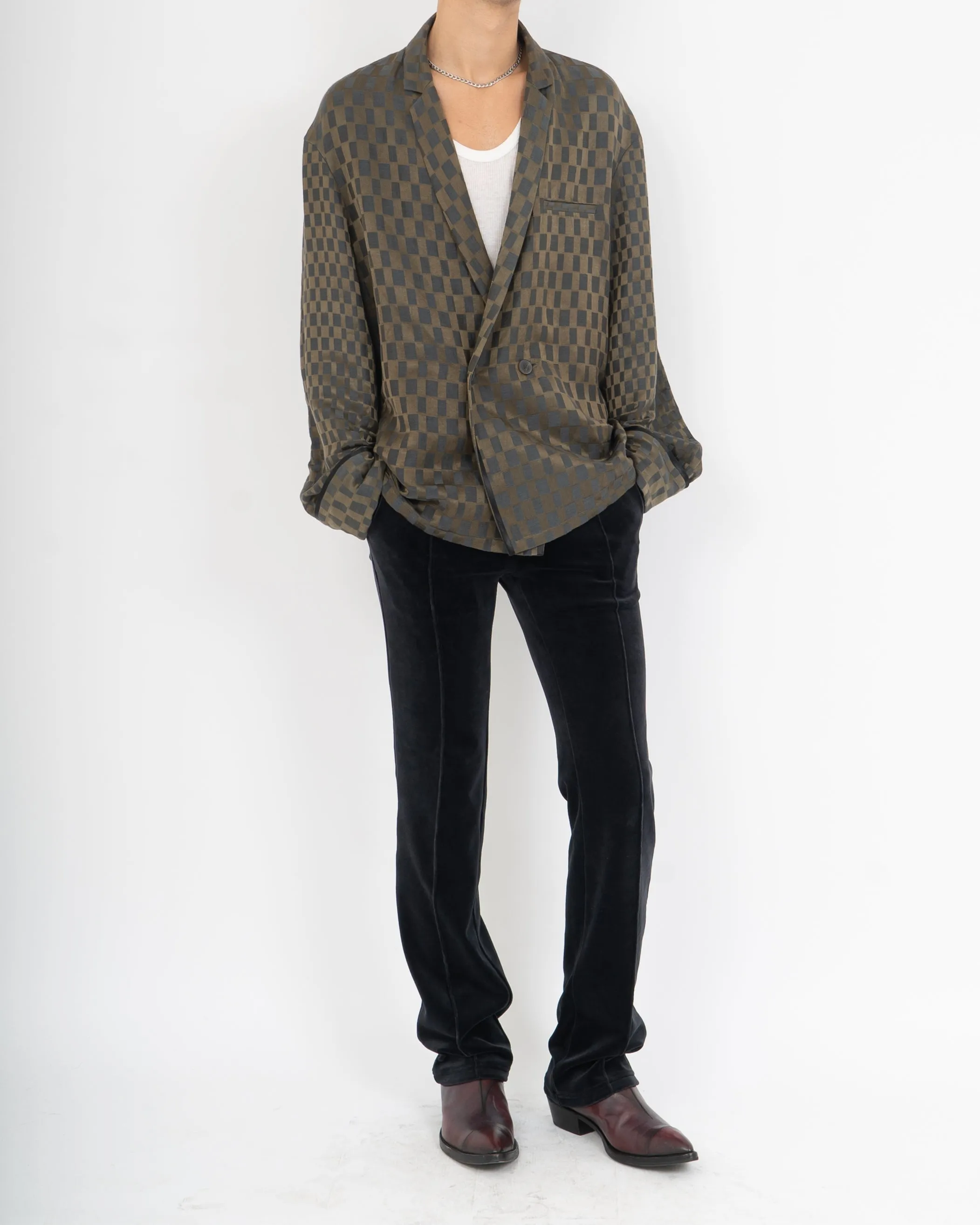 SS19 Jacquard Pattern Kimono Pyjama Sample Jacket